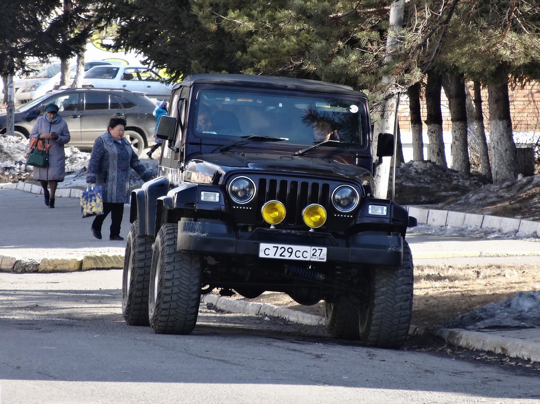 Хабаровский край, № С 729 СС 27 — Jeep Wrangler (YJ) '87-96