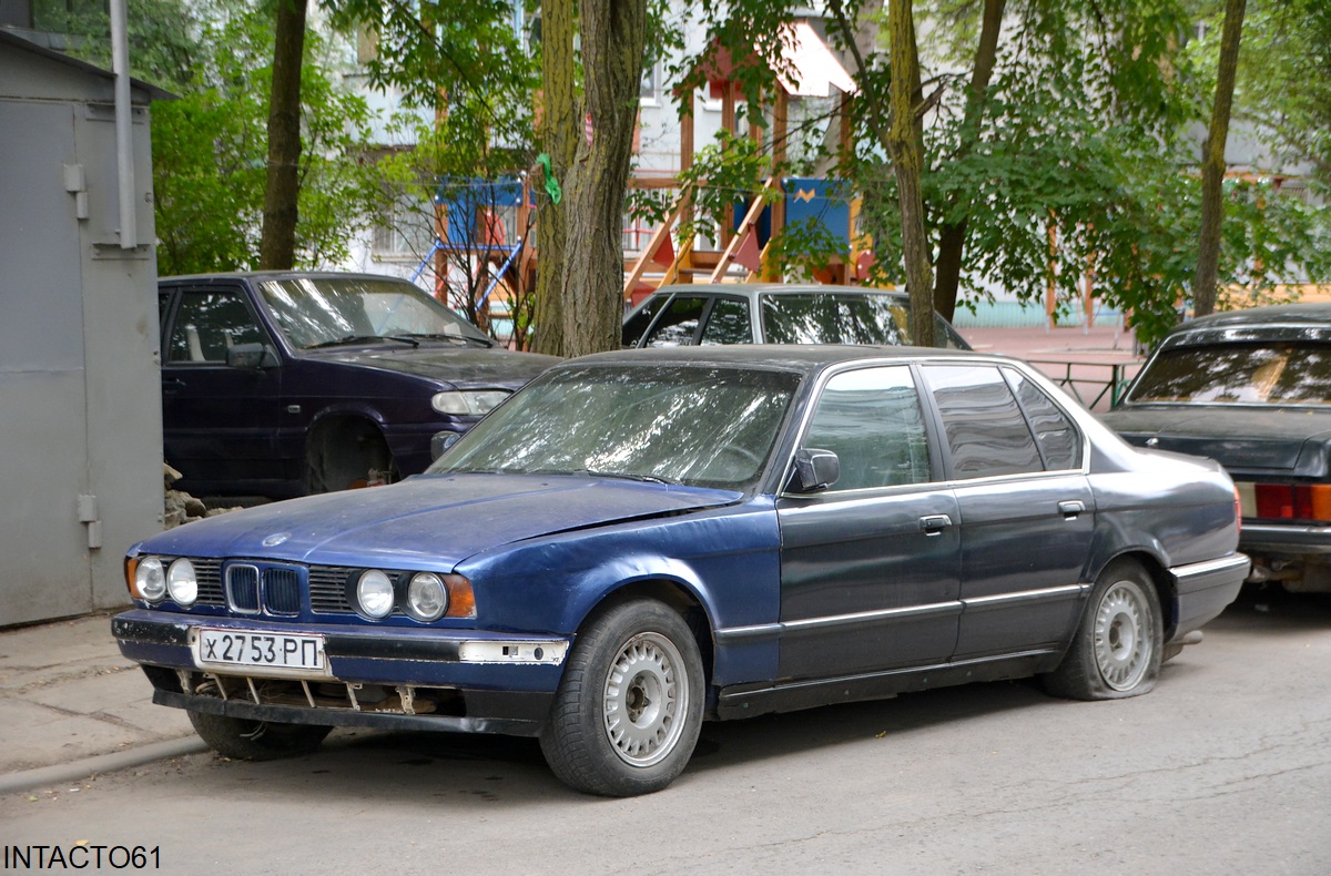 Ростовская область, № Х 2753 РП — BMW 7 Series (E32) '86-94