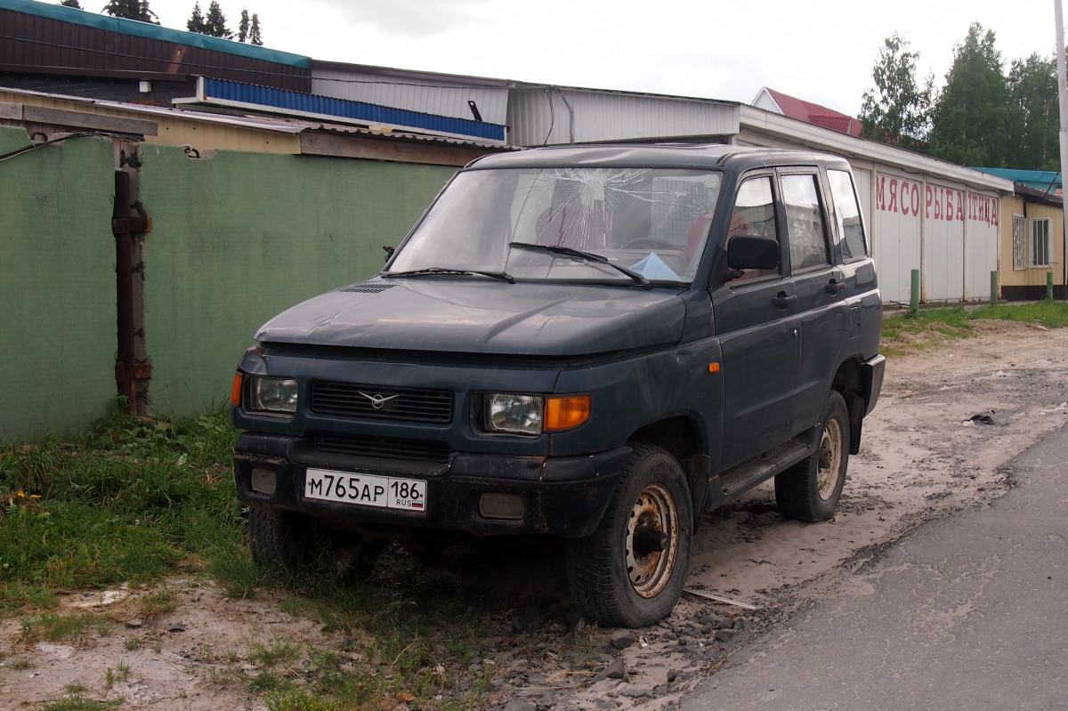Khanty-Mansi autonomous.okrug, # М 765 АР 186 — UAZ-3160 '97-03