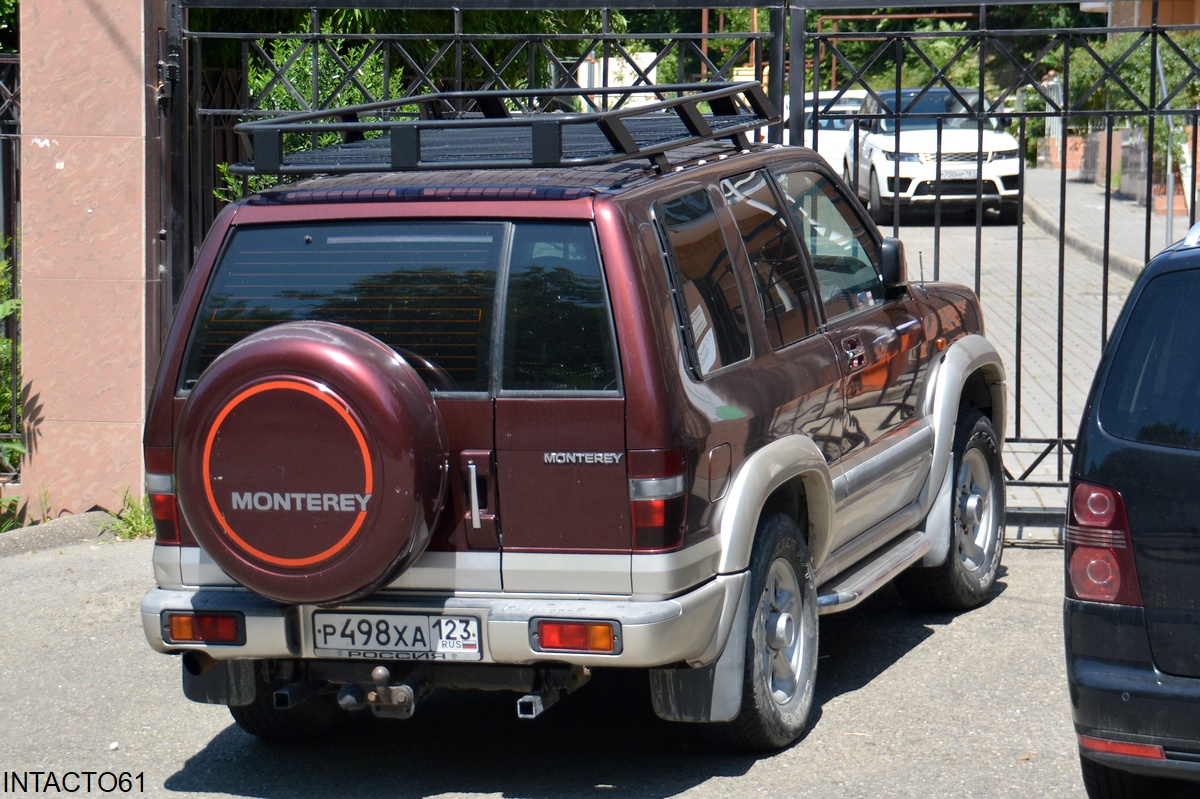 Краснодарский край, № Р 498 ХА 123 — Opel Monterey '92-98