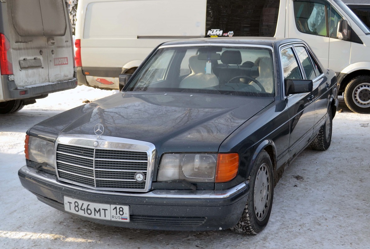 Удмуртия, № Т 846 МТ 18 — Mercedes-Benz (W126) '79-91