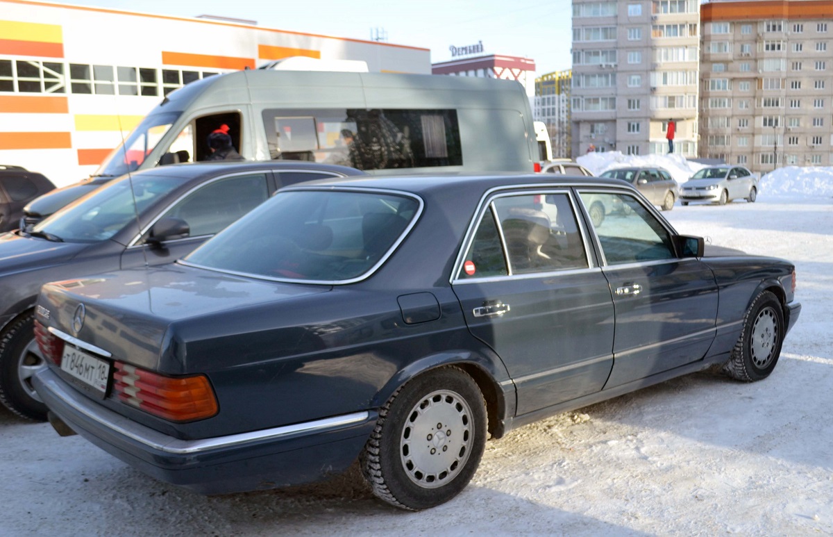 Удмуртия, № Т 846 МТ 18 — Mercedes-Benz (W126) '79-91