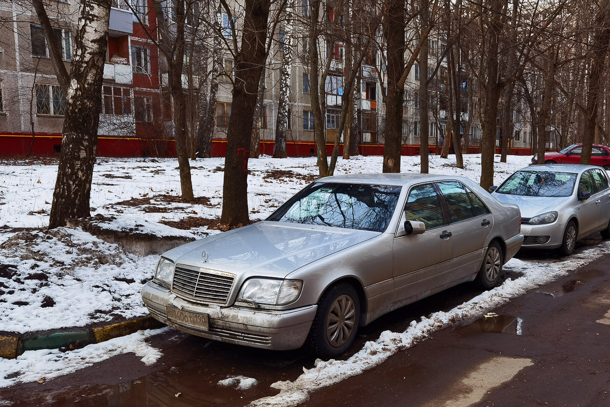 Москва, № О 140 ОТ 190 — Mercedes-Benz (W140) '91-98