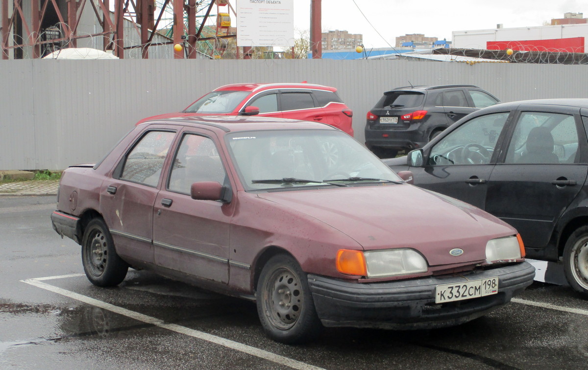 Санкт-Петербург, № К 332 СМ 198 — Ford Sierra MkII '87-93