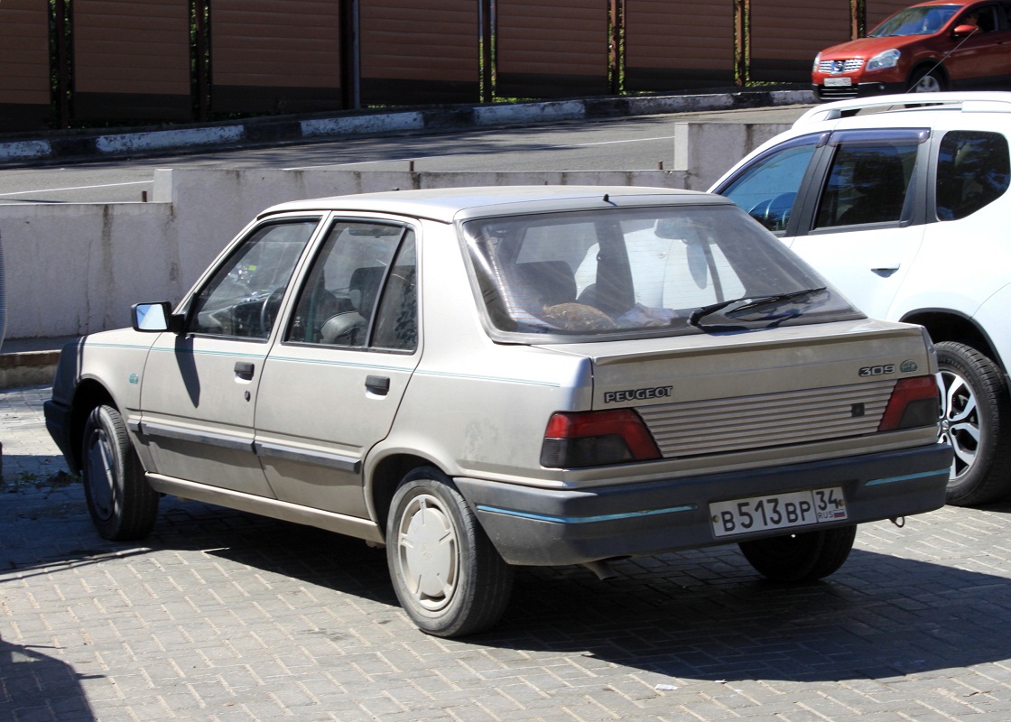 Волгоградская область, № В 513 ВР 34 — Peugeot 309 '85-94