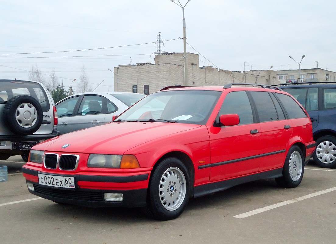 Псковская область, № С 002 ЕХ 60 — BMW 3 Series (E36) '90-00