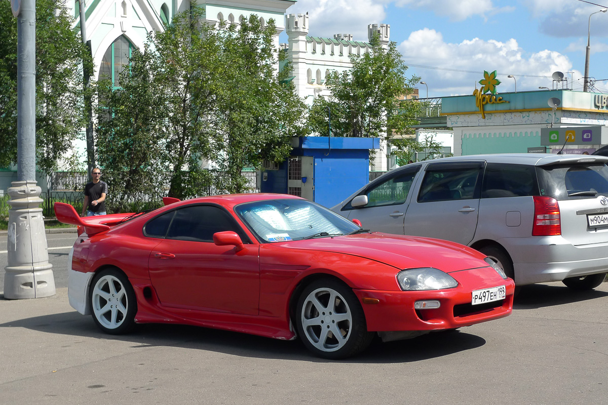 Москва, № Р 497 ЕН 199 — Toyota Supra (A80) '93-02