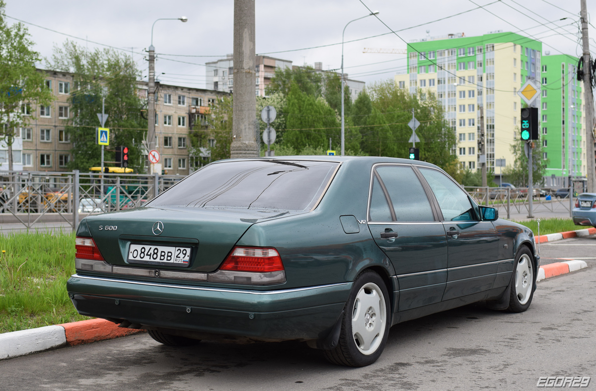 Архангельская область, № О 848 ВВ 29 — Mercedes-Benz (W140) '91-98