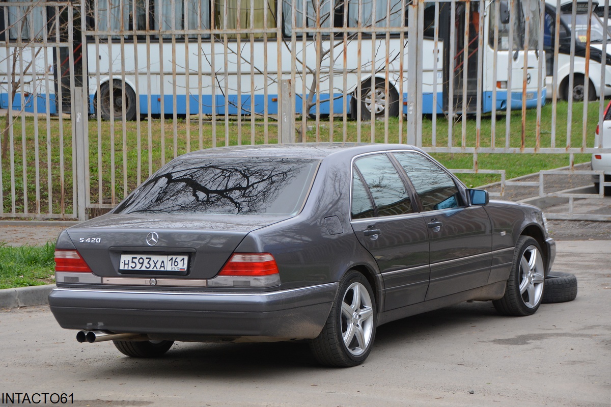 Ростовская область, № Н 593 ХА 161 — Mercedes-Benz (W140) '91-98