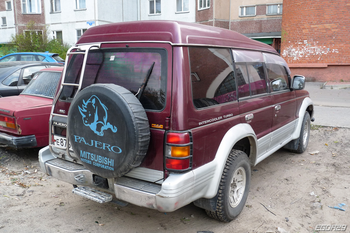 Архангельская область, № Е 876 МЕ 29 — Mitsubishi Pajero (2G) '91-97