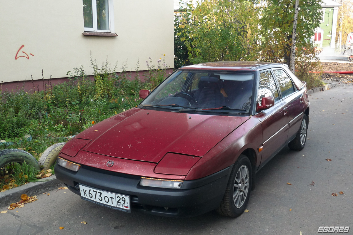 Архангельская область, № К 673 ОТ 29 — Mazda Familia (BG) '89-96