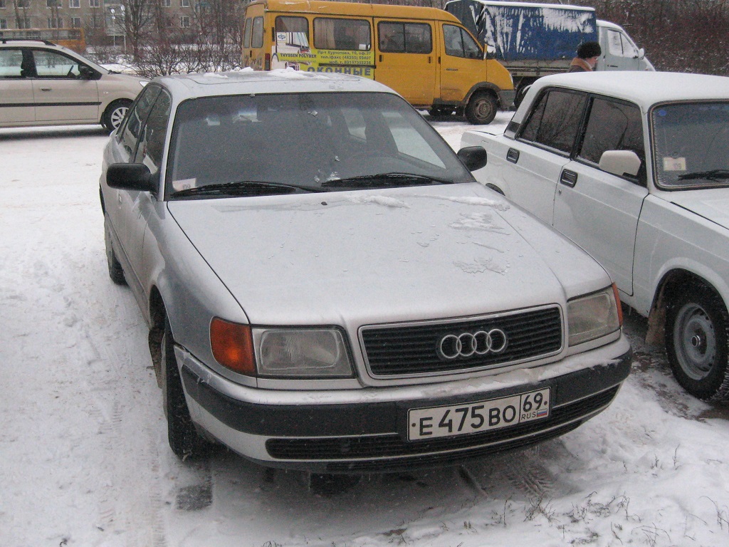 Тверская область, № Е 475 ВО 69 — Audi 100 (C4) '90-94
