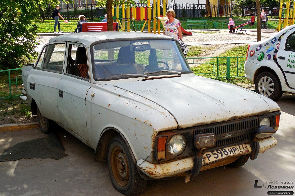 Москва, № Р 598 НР 77 — Москвич-412ИЭ-028 (Иж) '82-97