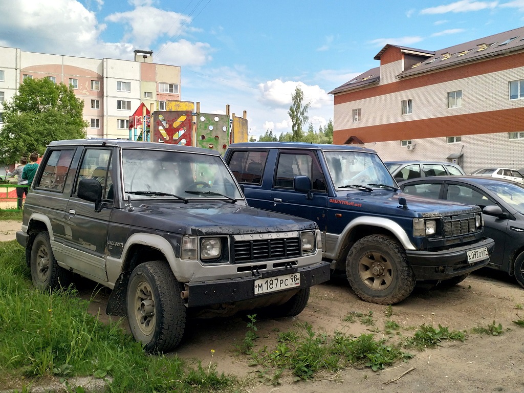 Тверская область, № М 187 РС 98 — Hyundai Galloper '91-97