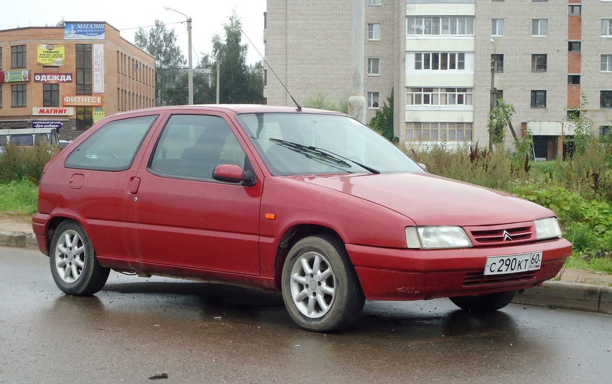 Псковская область, № С 290 КТ 60 — Citroën ZX '91-97