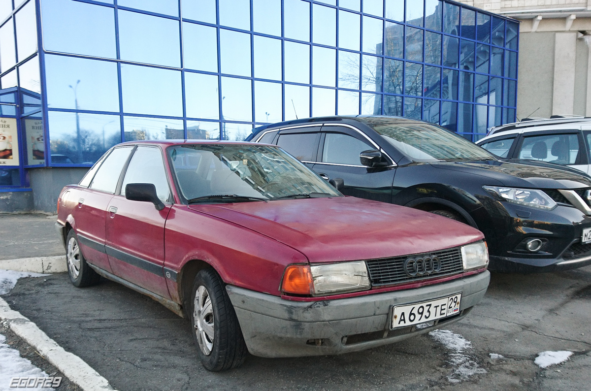 Архангельская область, № А 693 ТЕ 29 — Audi 80 (B3) '86-91