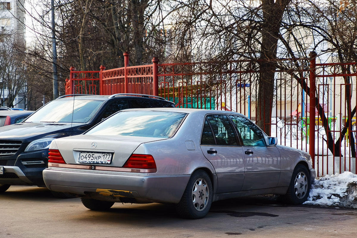 Москва, № О 495 НР 177 — Mercedes-Benz (W140) '91-98