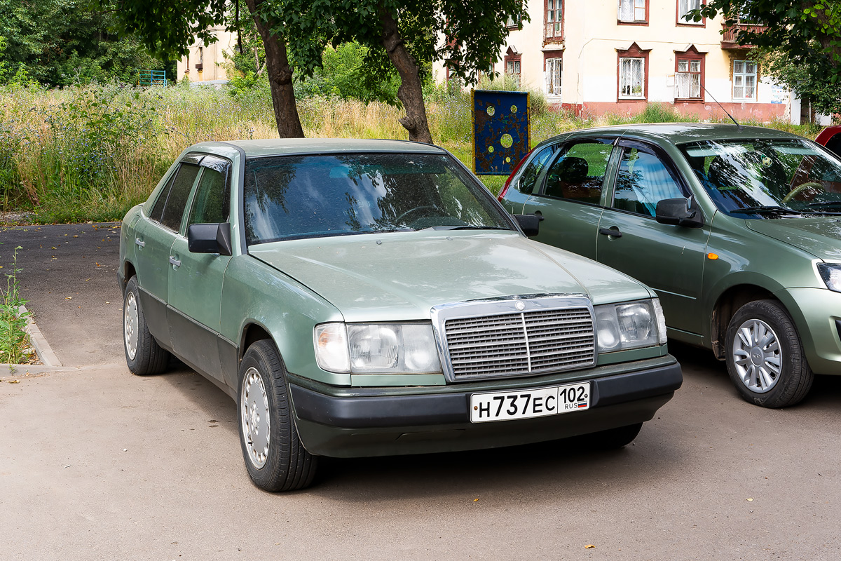 Башкортостан, № Н 737 ЕС 102 — Mercedes-Benz (W124) '84-96