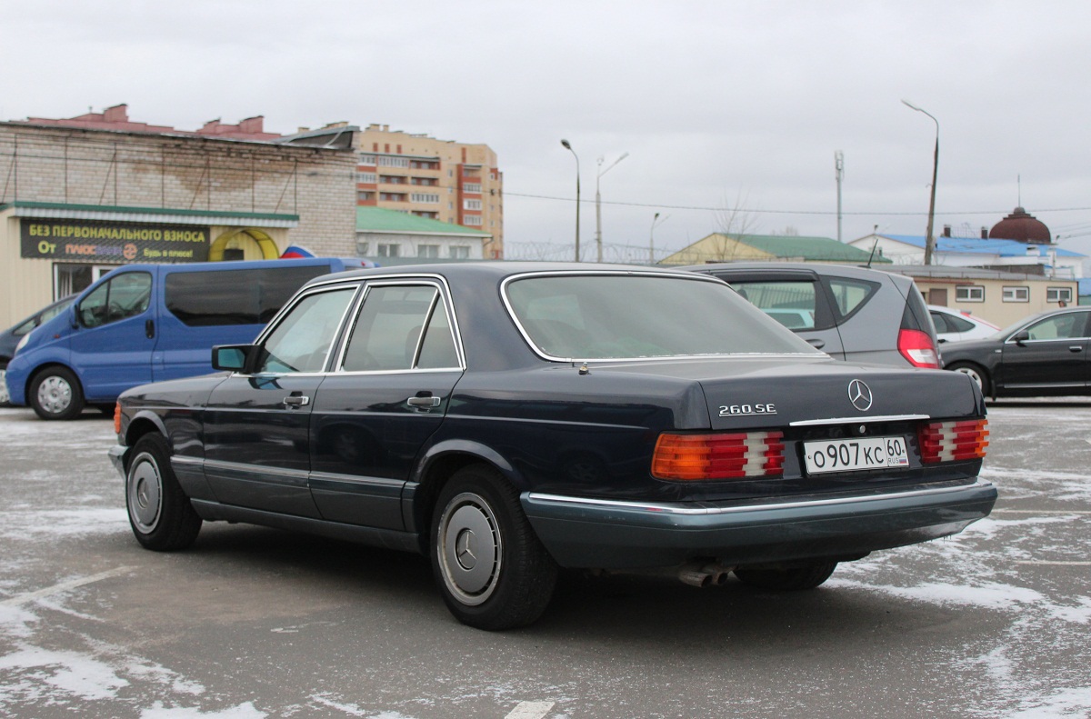 Псковская область, № О 907 КС 60 — Mercedes-Benz (W126) '79-91