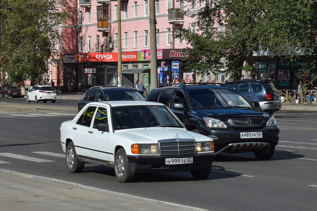 Алтайский край, № Н 999 ТЕ 22 — Mercedes-Benz (W201) '82-93