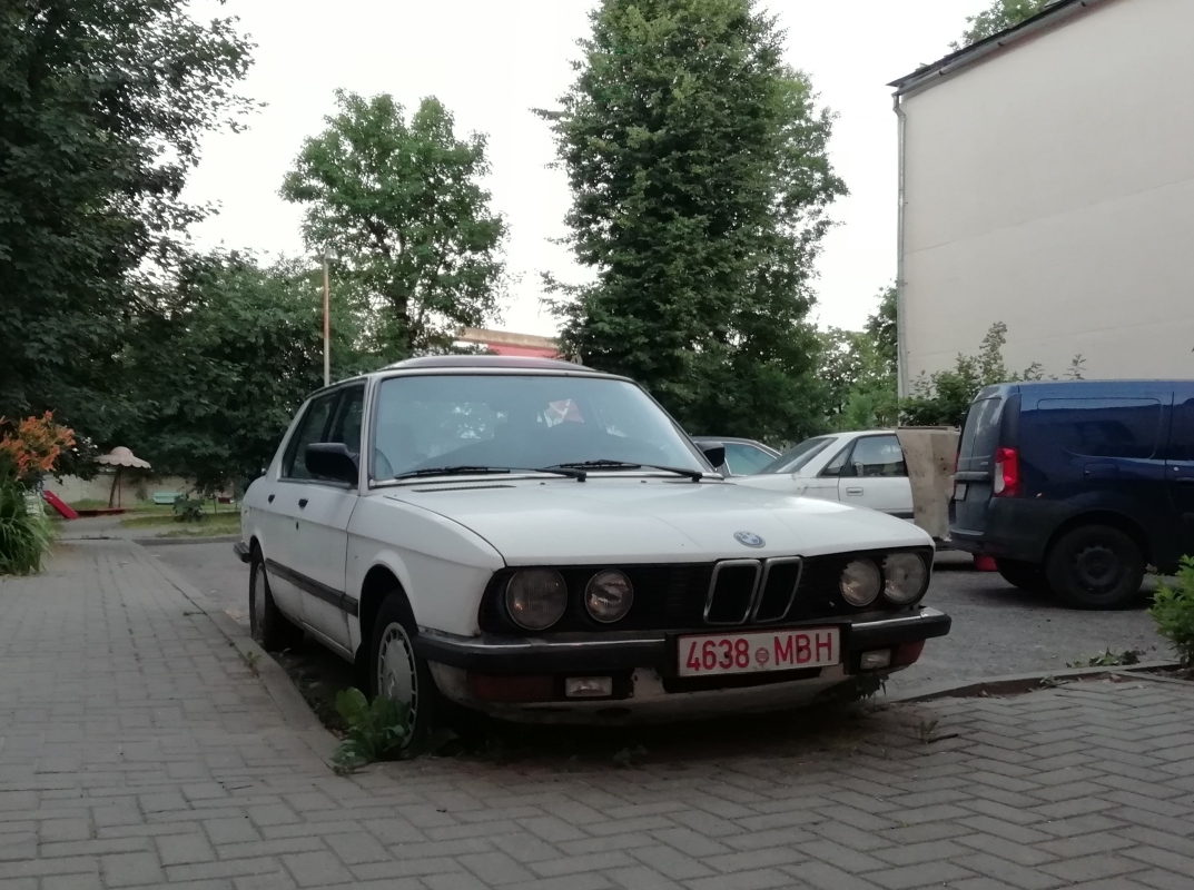 Минск, № 4638 МВН — BMW 5 Series (E28) '82-88