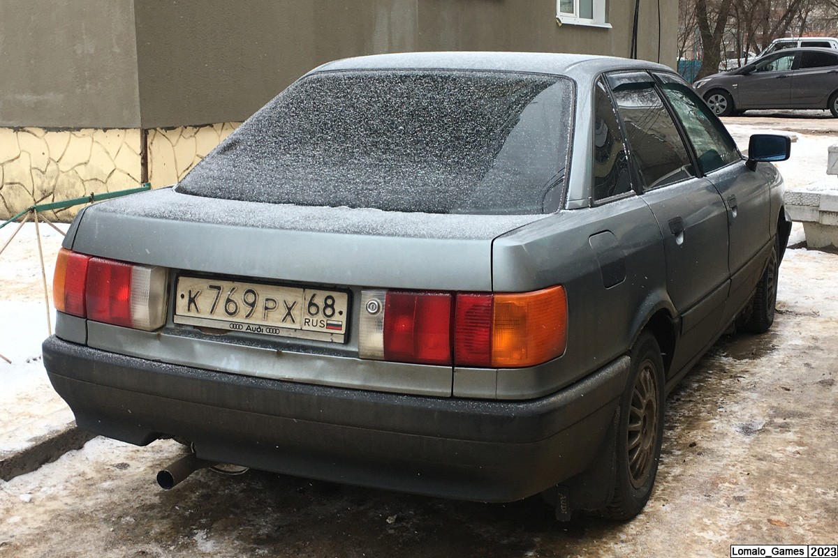 Тамбовская область, № К 769 РХ 68 — Audi 80 (B4) '91-96