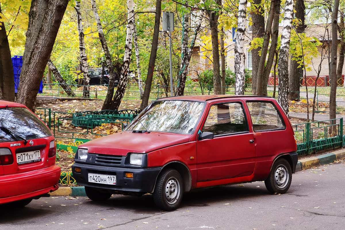 Москва, № Т 420 НН 197 — ВАЗ-1111 Ока '87-08