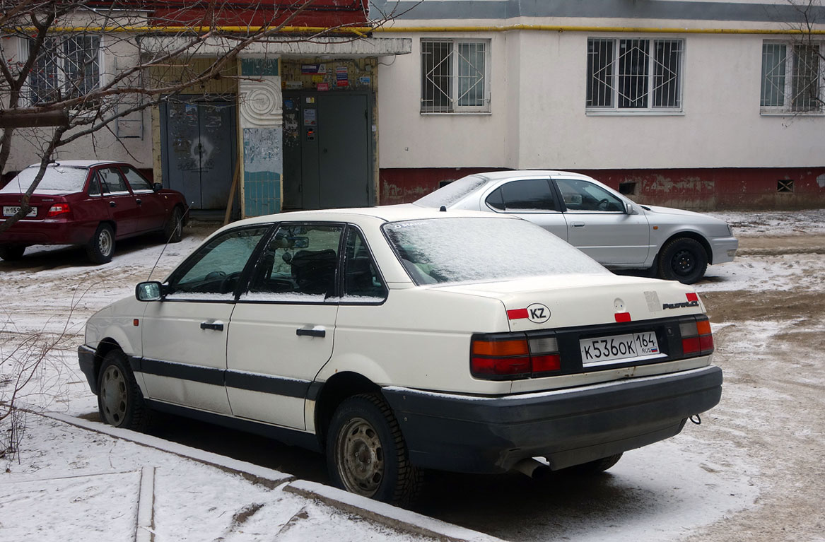 Саратовская область, № К 536 ОК 164 — Volkswagen Passat (B3) '88-93