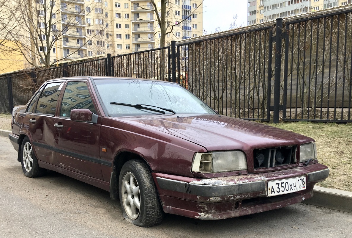 Санкт-Петербург, № А 350 ХН 178 — Volvo 850 '91-97