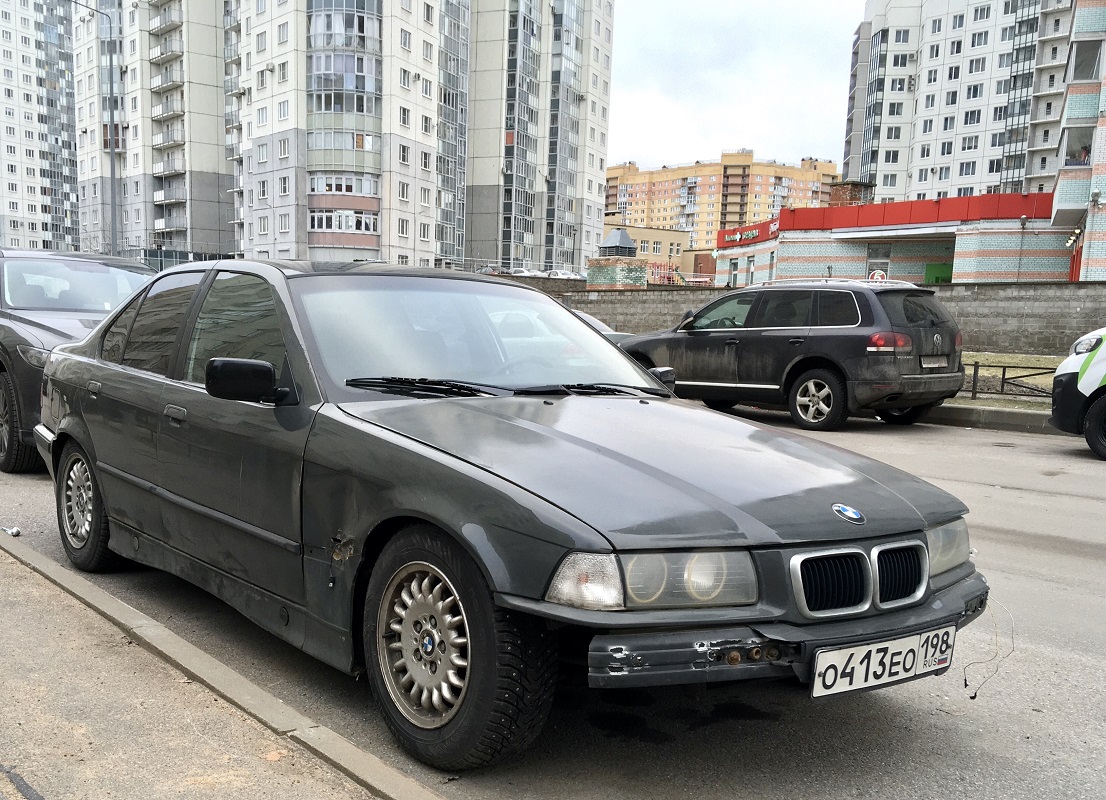 Санкт-Петербург, № О 413 ЕО 198 — BMW 3 Series (E36) '90-00