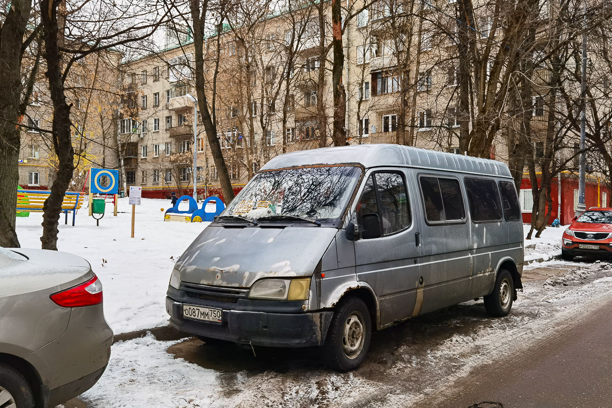 Московская область, № О 087 ММ 750 — Ford Transit (3G) '86-94