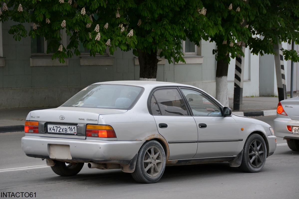Ростовская область, № К 472 ХВ 161 — Toyota Corolla (E100) '91-02