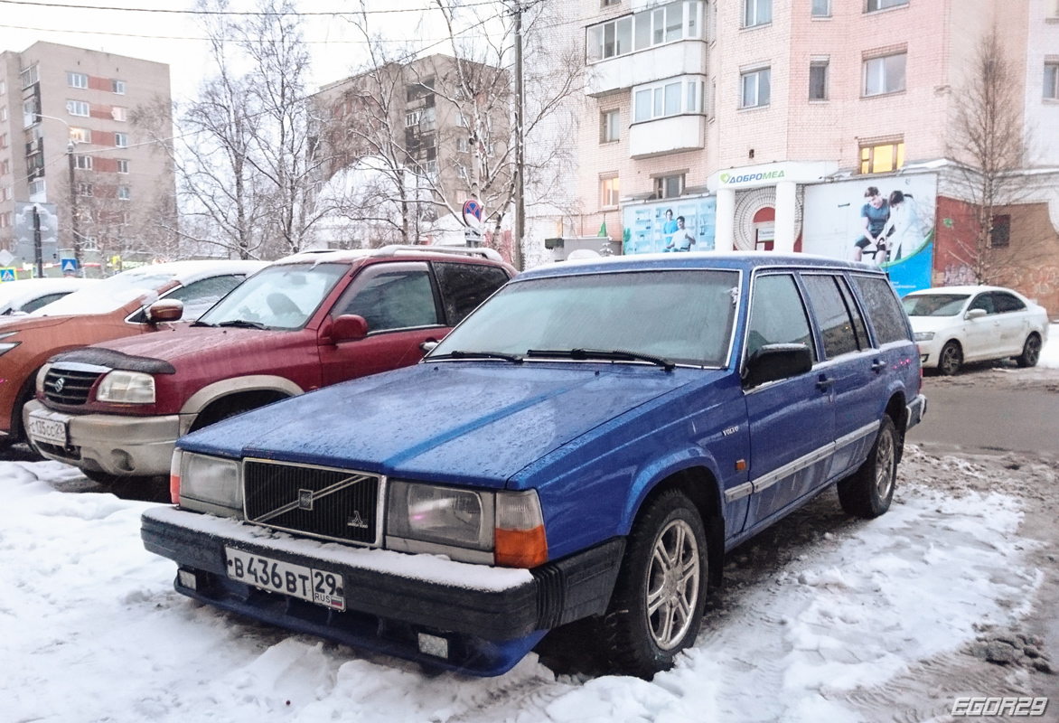 Архангельская область, № В 436 ВТ 29 — Volvo 740 '84-92