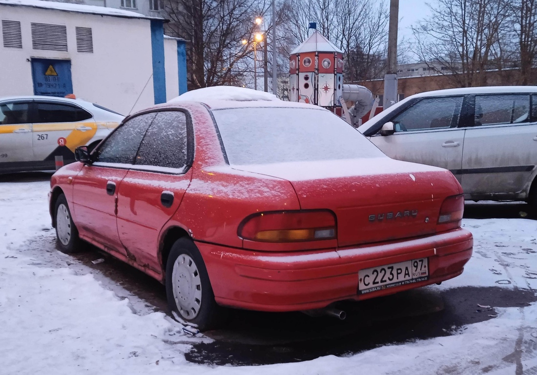 Москва, № С 223 РА 97 — Subaru Impreza '92–01