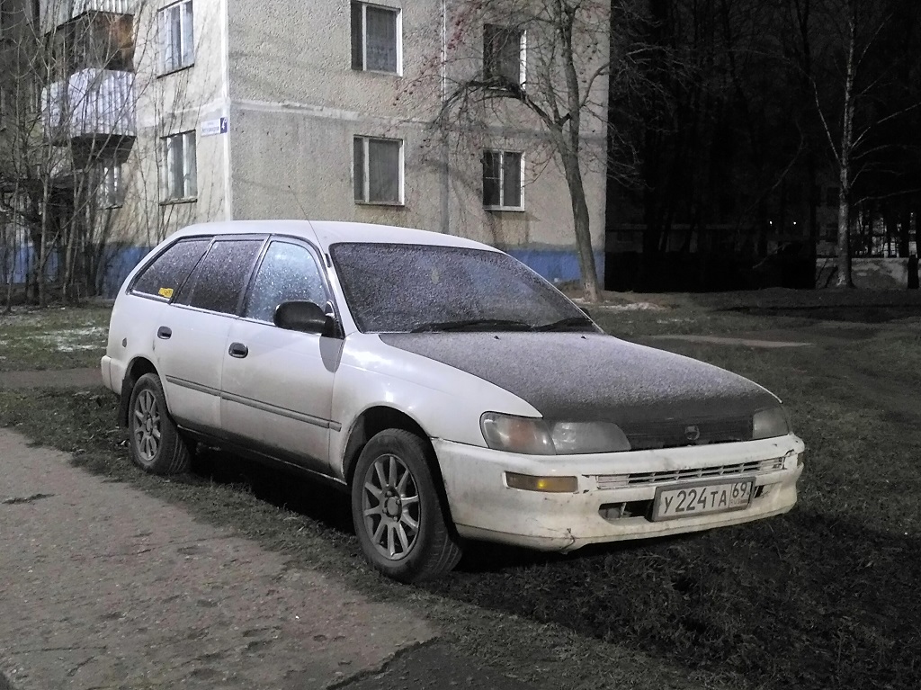 Тверская область, № У 224 ТА 69 — Toyota Corolla (E100) '91-02