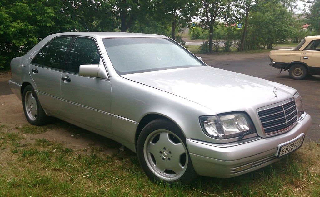 Тверская область, № Е 628 РЕ 69 — Mercedes-Benz (W140) '91-98