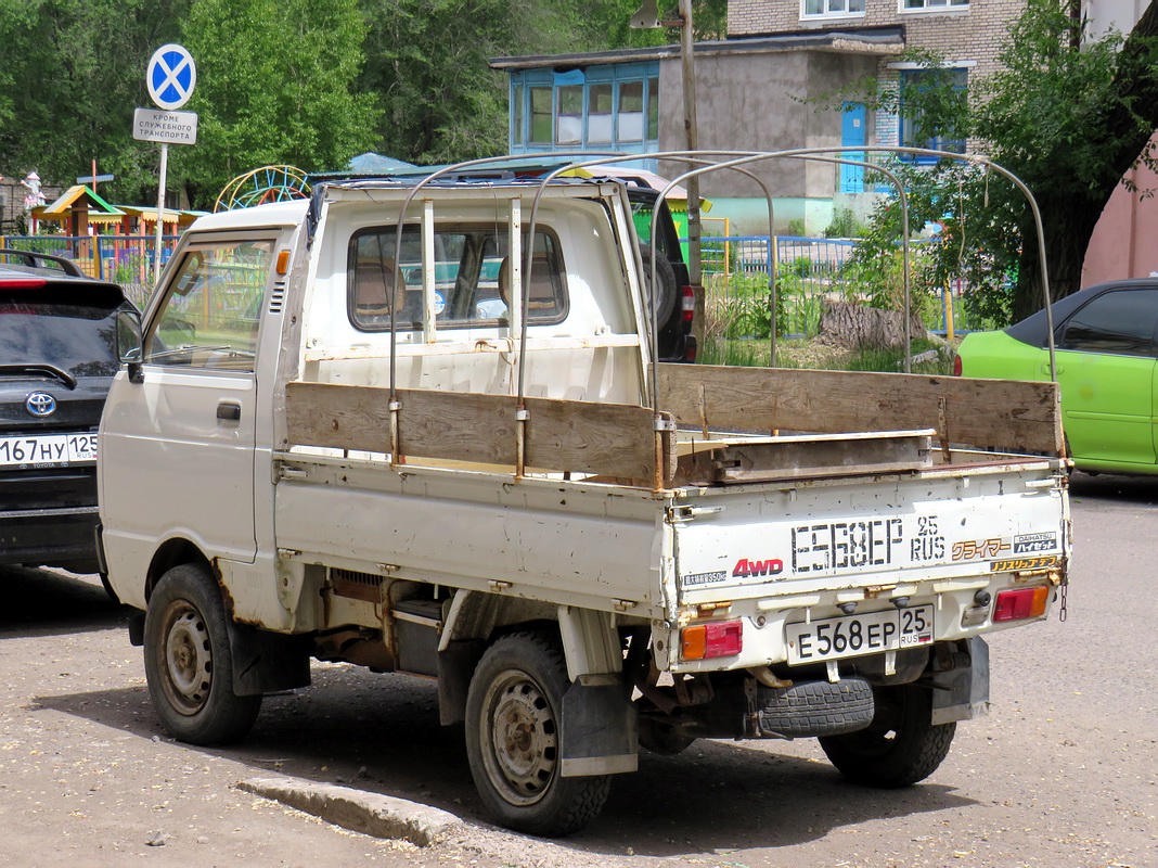 Приморский край, № Е 568 ЕР 25 — Daihatsu Hijet (S65/S70) '81-86