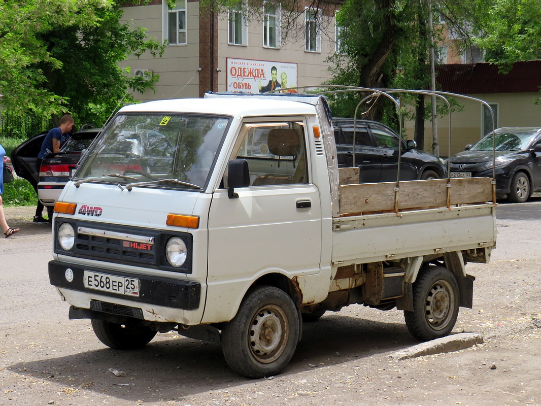 Приморский край, № Е 568 ЕР 25 — Daihatsu Hijet (S65/S70) '81-86