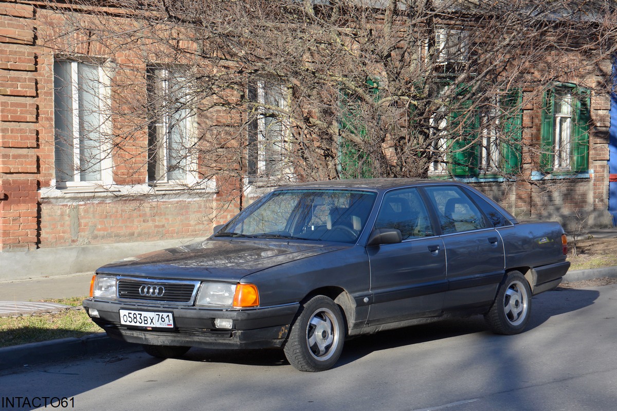 Ростовская область, № О 583 ВХ 761 — Audi 100 (C3) '82-91