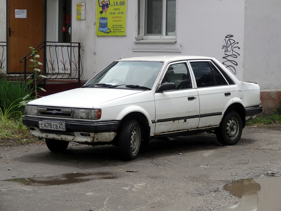 Приморский край, № С 478 СВ 25 — Ford Laser '81–03