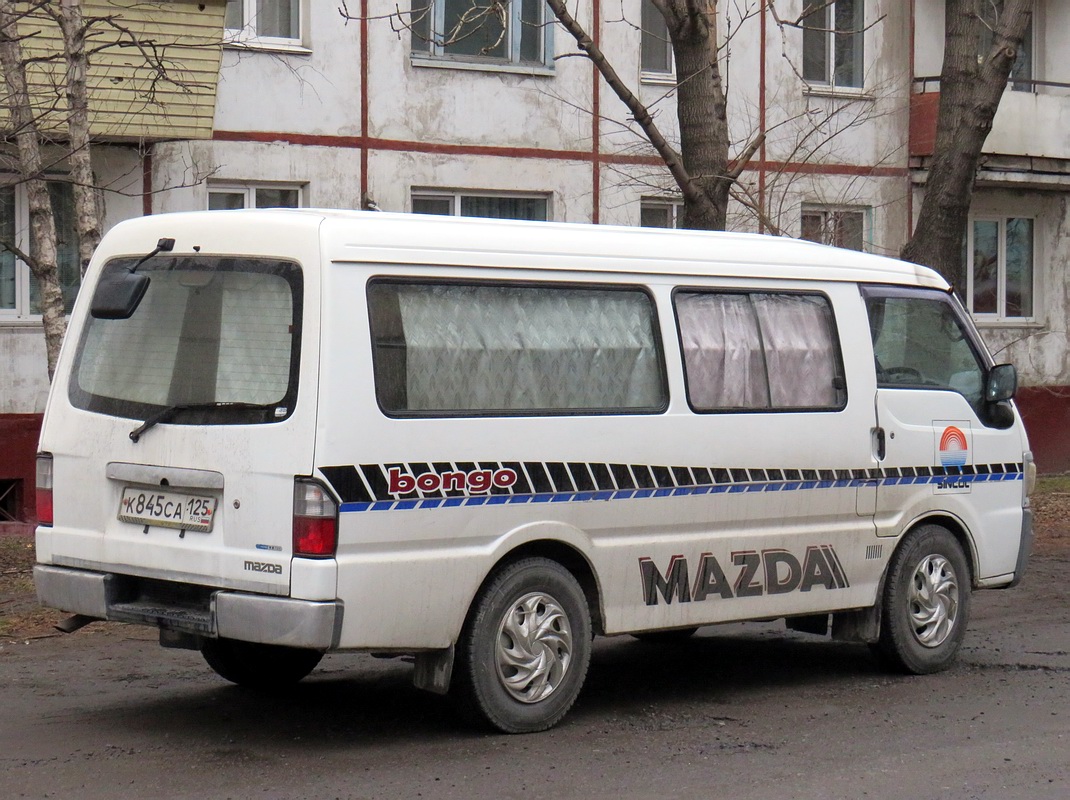 Приморский край, № К 845 СА 125 — Mazda Bongo (3G) '83-99