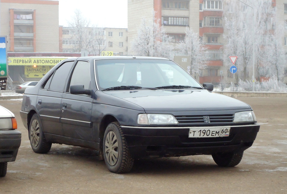 Псковская область, № Т 190 ЕМ 60 — Peugeot 405 '87-93