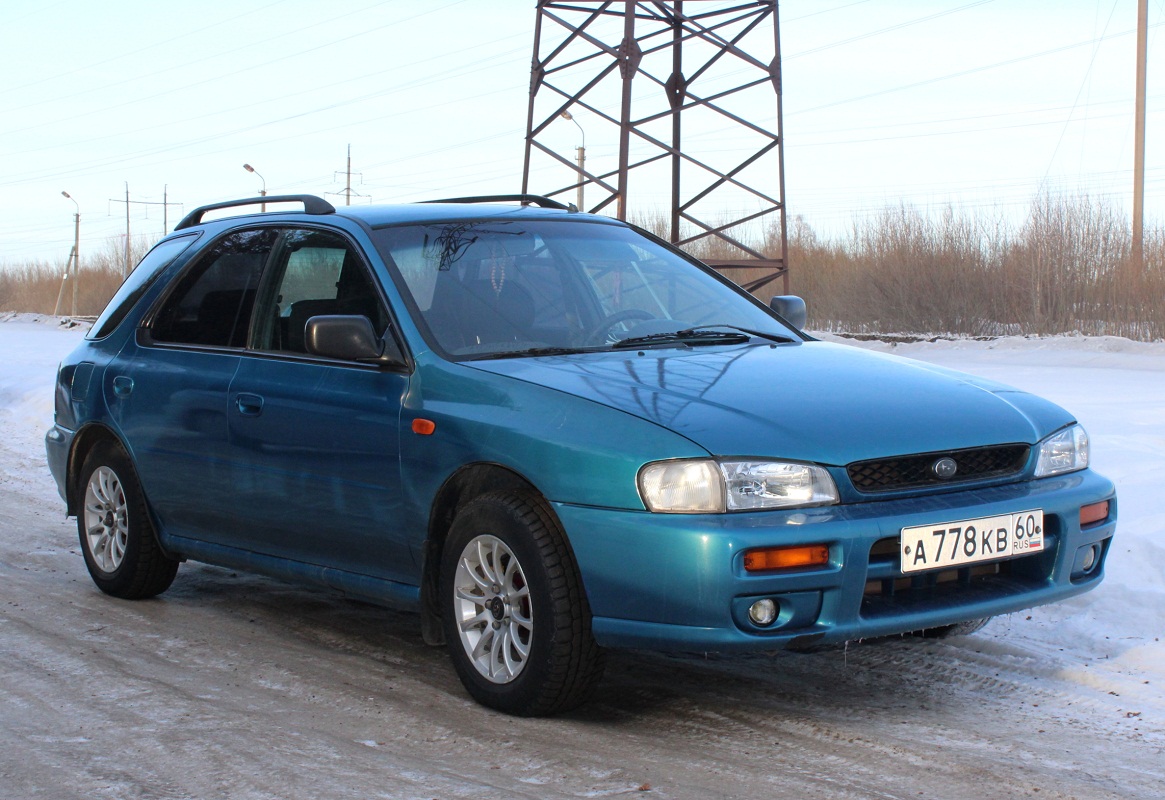 Псковская область, № А 778 КВ 60 — Subaru Impreza '92–01