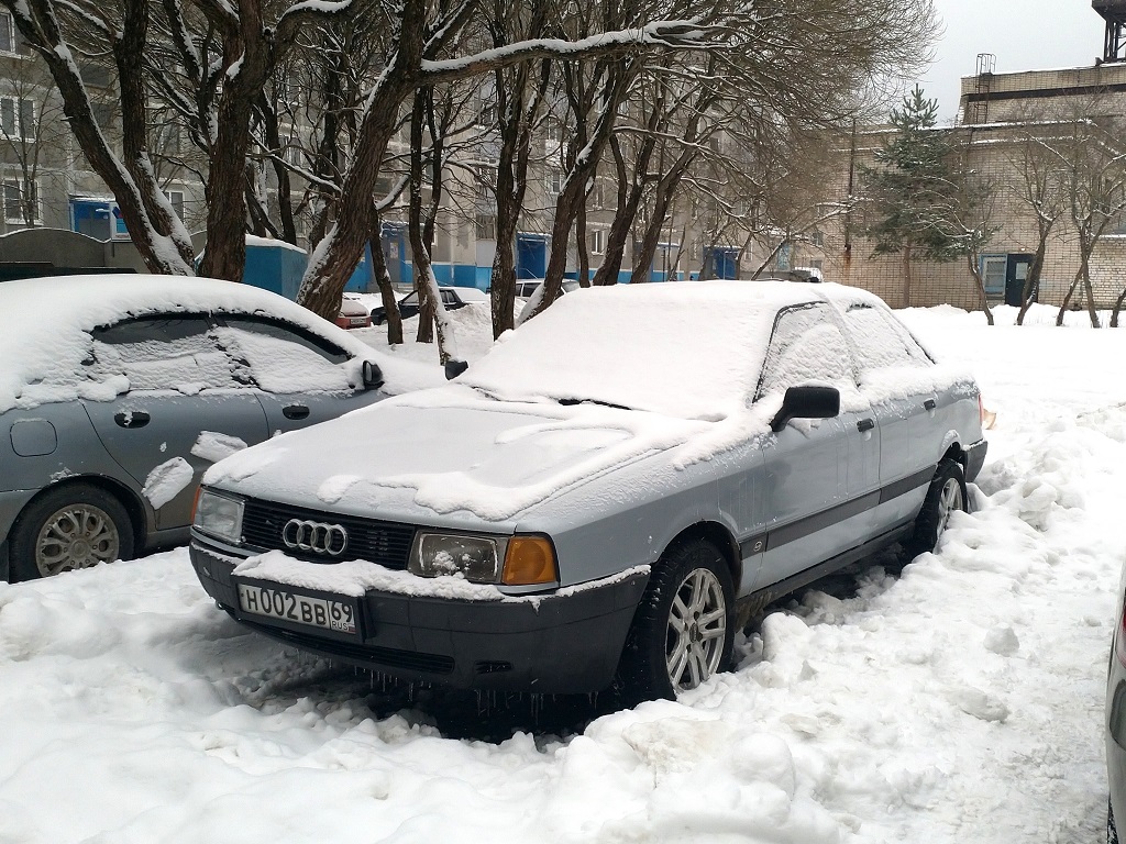 Тверская область, № Н 002 ВВ 69 — Audi 80 (B3) '86-91