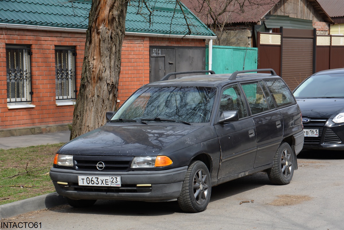 Краснодарский край, № Т 063 ХЕ 23 — Opel Astra (F, T92) Caravan '91-98