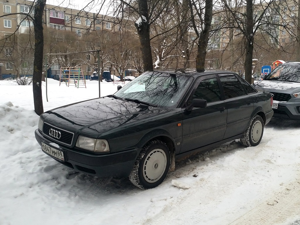 Тверская область, № О 847 ММ 69 — Audi 80 (B4) '91-96