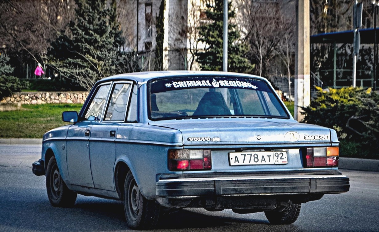 Севастополь, № А 778 АТ 92 — Volvo 240 Series (общая модель)