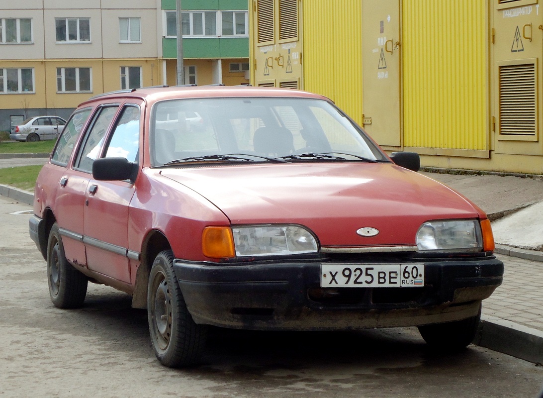 Псковская область, № Х 925 ВЕ 60 — Ford Sierra MkII '87-93