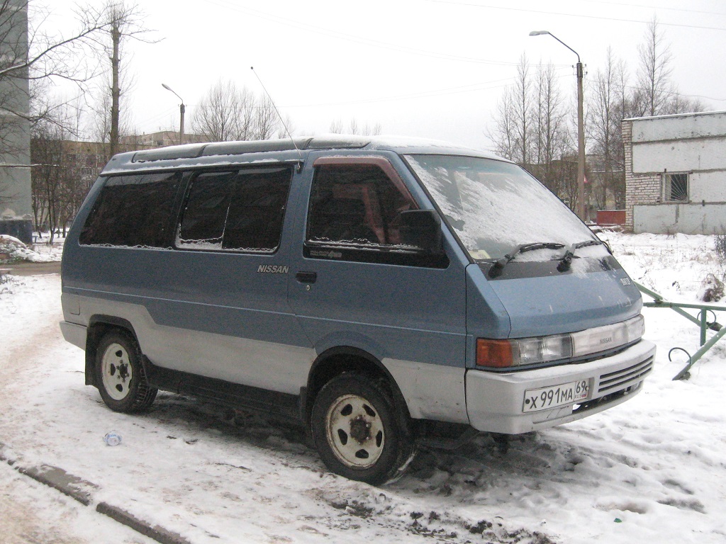 Тверская область, № Х 991 МА 69 — Nissan Vanette Largo (C22) '85-94