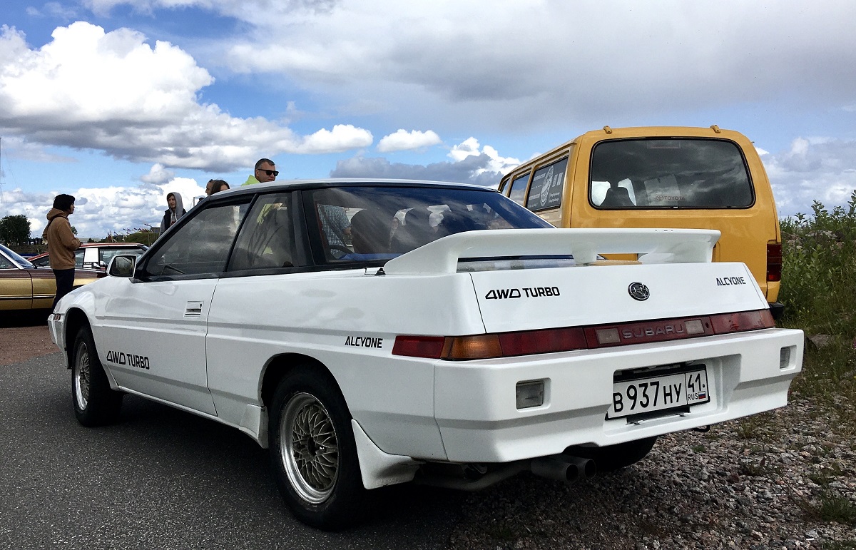 Санкт-Петербург, № В 937 НУ 41 — Subaru Alcyone (AX) '85-91; Санкт-Петербург — Фестиваль ретротехники "Фортуна"